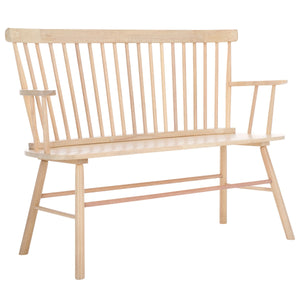 Safavieh Addison Spindleback Settee AMH8513F White Wash