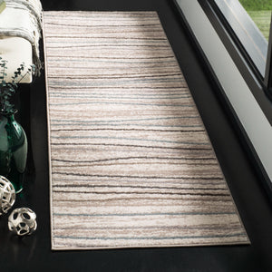 Safavieh Amsterdam Elegant Power-loomed Rug - Soft Polypropylene, Textured Pattern For Sophisticated Spaces Cream ,Beige Polypropylene Pile Ams111a-214