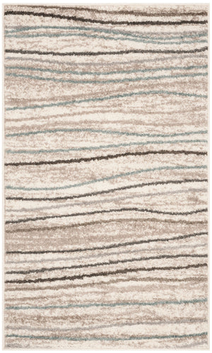 Safavieh Amsterdam Elegant Power-loomed Rug - Soft Polypropylene, Textured Pattern For Sophisticated Spaces Cream ,Beige Polypropylene Pile Ams111a-214