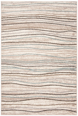 Safavieh Amsterdam Elegant Power-loomed Rug - Soft Polypropylene, Textured Pattern For Sophisticated Spaces Cream ,Beige Polypropylene Pile Ams111a-214