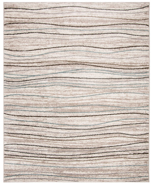 Safavieh Amsterdam Elegant Power-loomed Rug - Soft Polypropylene, Textured Pattern For Sophisticated Spaces Cream ,Beige Polypropylene Pile Ams111a-214