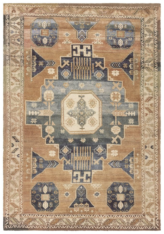 Jaipur Living Amorino AMT01 Vintage-Inspired Yellow/Gold Rectangle Rug for Elegant Home Décor