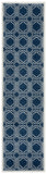 Safavieh Amherst 411 Power Loomed Rug Navy / Ivory 67% Polypropylene 18% Fibrillated Polypropylene 8% Latex 7% Poly-cotton(warp)