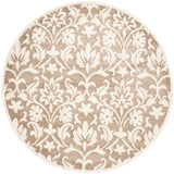 Safavieh Amherst 424 Power Loomed Rug Wheat / Beige 5' x 5' Round