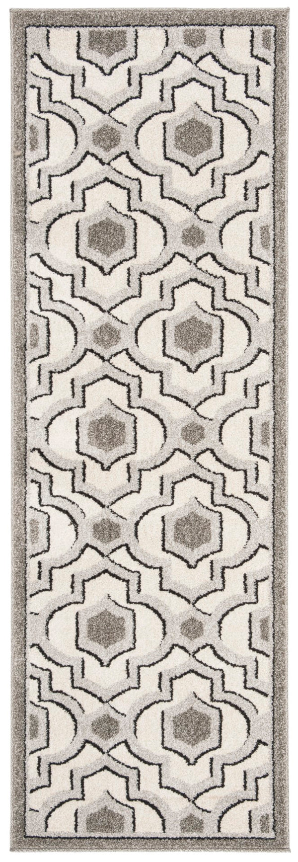 Safavieh Amherst 432 Power Loomed  Rug Ivory / Grey AMT432E-27