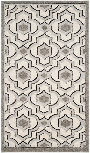 Safavieh Amherst 432 Power Loomed  Rug Ivory / Grey AMT432E-3