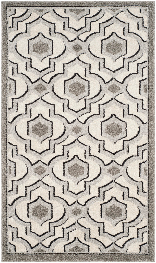 Safavieh Amherst 432 Power Loomed  Rug Ivory / Grey AMT432E-3