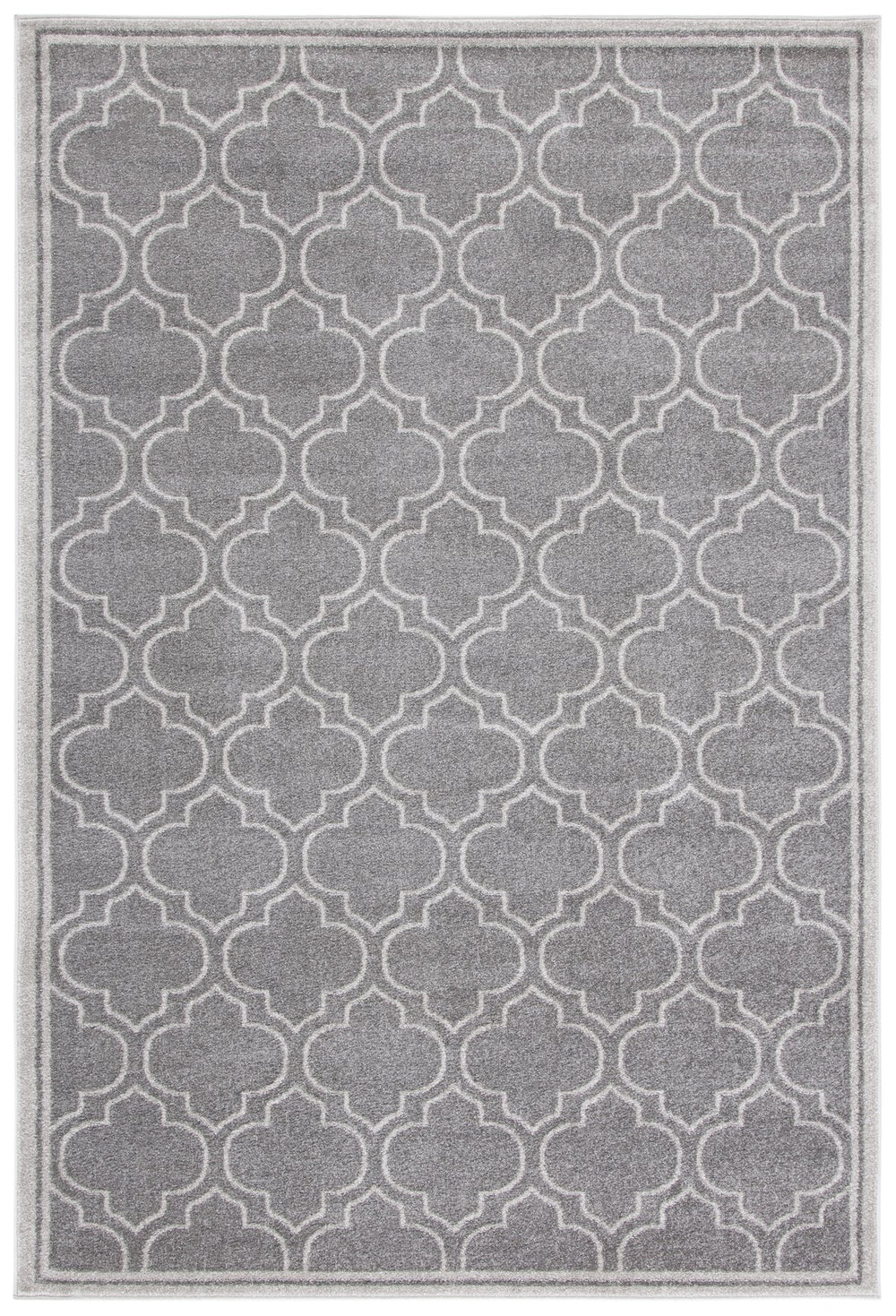 Safavieh Amherst Exquisite Area Rug With Timeless Trellis Design - Elevate Your Home With Turkish Elegance Grey ,Light Grey 67% Polypropylene 18% Fibrillated Polypropylene 8% Latex 7% Poly,Cotton(Warp) Amtl412c-5