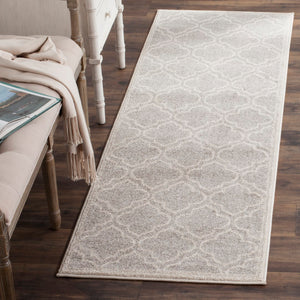 Safavieh Amherst 412 Power Loomed  Rug Light Grey / Ivory AMTW412B-27