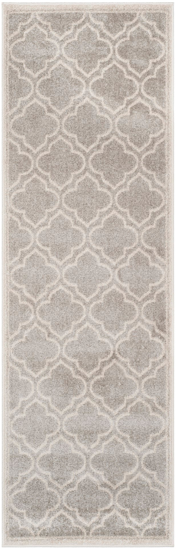 Safavieh Amherst 412 Power Loomed  Rug Light Grey / Ivory AMTW412B-27