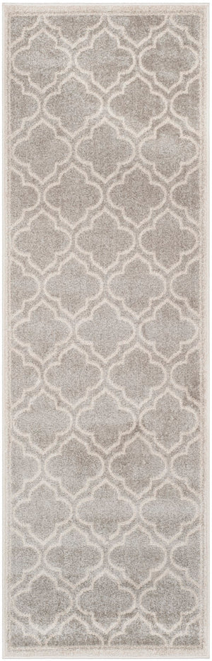 Safavieh Amherst 412 Power Loomed  Rug Light Grey / Ivory AMTW412B-27