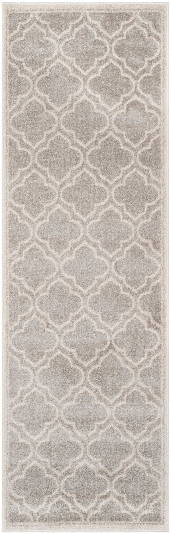 Safavieh Amherst 412 Power Loomed  Rug Light Grey / Ivory AMTW412B-27
