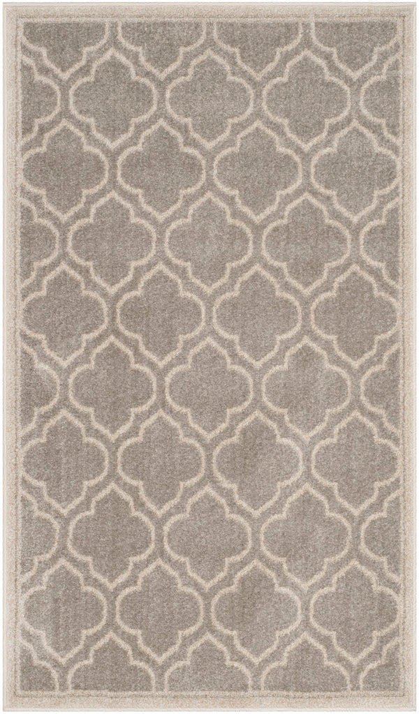 Safavieh Amherst 412 Power Loomed  Rug Light Grey / Ivory AMTW412B-3
