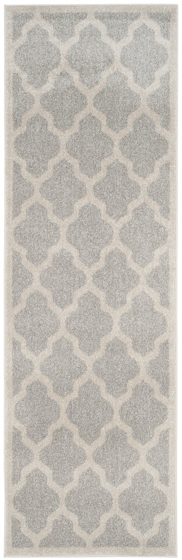 Safavieh Amherst Elegant Trellis Pattern Area Rug - Turkish Craftsmanship For Timeless Home Sophistication Light Grey ,Beige 67% Polypropylene 18% Fibrillated Polypropylene 8% Latex 7% Poly,Cotton(Warp) Amtw420b-211