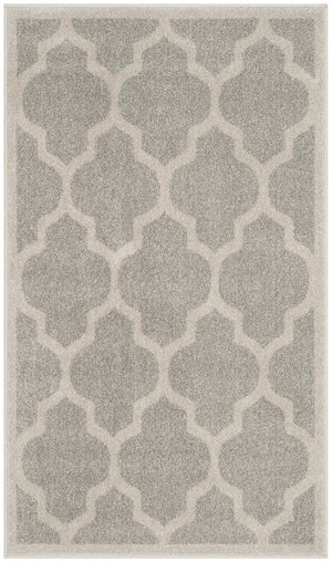 Safavieh Amherst Elegant Trellis Pattern Area Rug - Turkish Craftsmanship For Timeless Home Sophistication Light Grey ,Beige 67% Polypropylene 18% Fibrillated Polypropylene 8% Latex 7% Poly,Cotton(Warp) Amtw420b-211