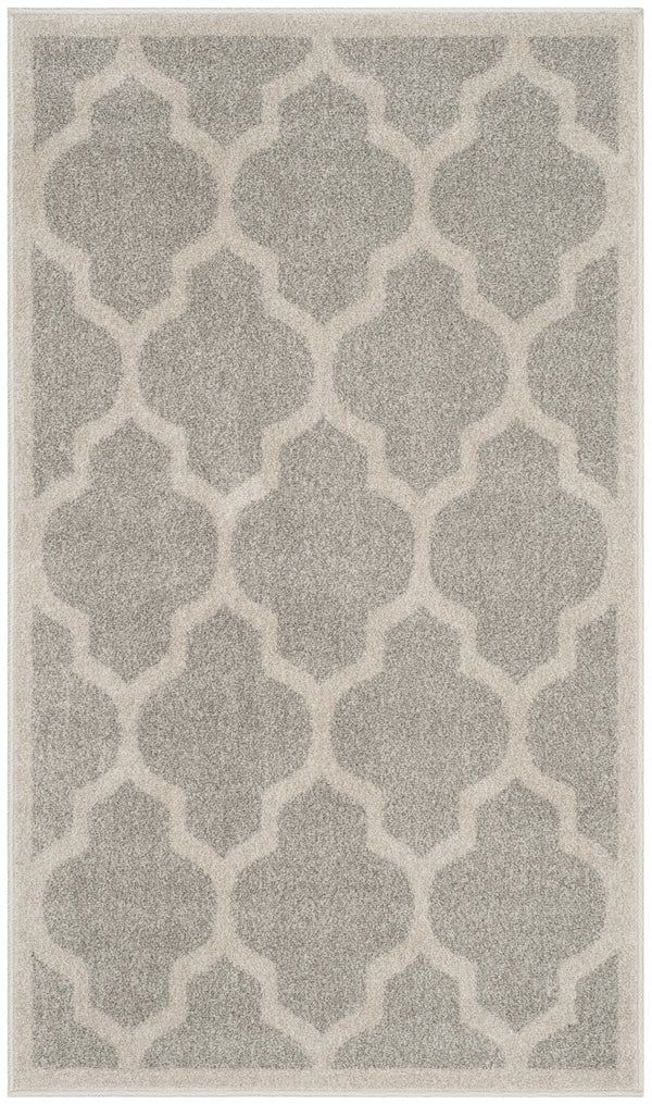 Safavieh Amherst Elegant Trellis Pattern Area Rug - Turkish Craftsmanship For Timeless Home Sophistication Light Grey ,Beige 67% Polypropylene 18% Fibrillated Polypropylene 8% Latex 7% Poly,Cotton(Warp) Amtw420b-211
