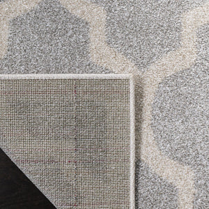 Safavieh Amherst Elegant Trellis Pattern Area Rug - Turkish Craftsmanship For Timeless Home Sophistication Light Grey ,Beige 67% Polypropylene 18% Fibrillated Polypropylene 8% Latex 7% Poly,Cotton(Warp) Amtw420b-211