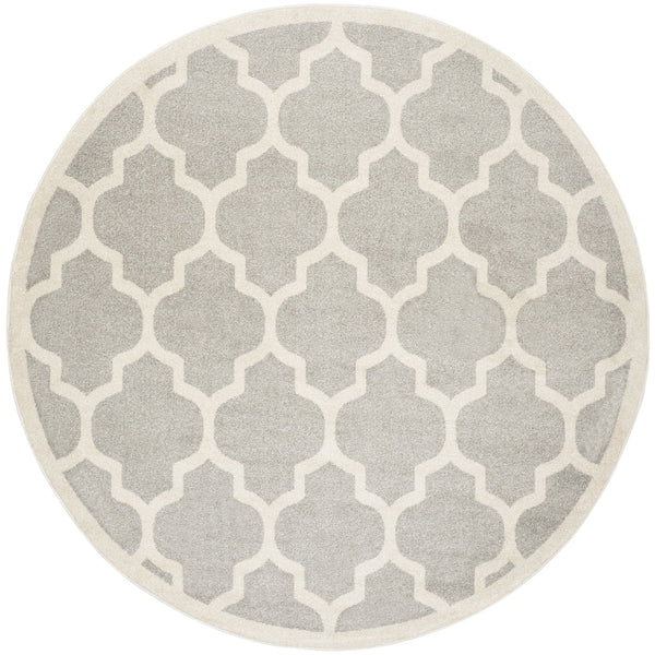Safavieh Amherst Elegant Trellis Pattern Area Rug - Turkish Craftsmanship For Timeless Home Sophistication Light Grey ,Beige 67% Polypropylene 18% Fibrillated Polypropylene 8% Latex 7% Poly,Cotton(Warp) Amtw420b-211