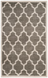 Safavieh Amherst 420 Power Loomed Rug Dark Grey / Beige 2'-3" X 7' AMTW420R-27