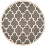 Safavieh Amherst 420 Power Loomed Rug Dark Grey / Beige 2'-3" X 7' AMTW420R-27