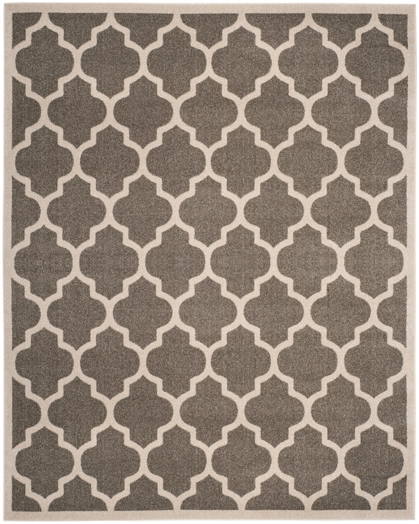 Safavieh Amherst 420 Power Loomed Rug Dark Grey / Beige 2'-3" X 7' AMTW420R-27