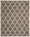 Safavieh Amherst 420 Power Loomed Rug Dark Grey / Beige 2'-3" X 7' AMTW420R-27