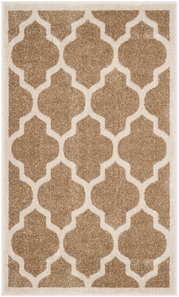 Safavieh Amherst 420 Power Loomed Rug Wheat / Beige 4' X 6' AMTW420S-4