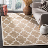 Safavieh Amherst 420 Power Loomed Rug Wheat / Beige 4' X 6' AMTW420S-4