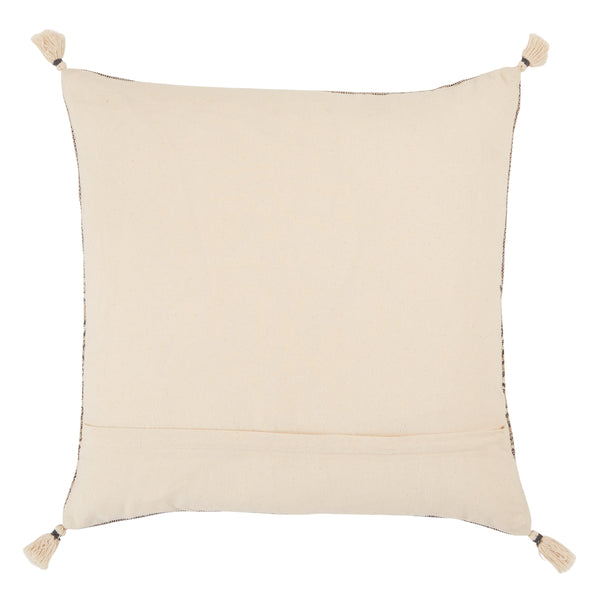 Jaipur Living Vibe by Jaipur Living Cainen Cotton Striped Tassel Throw Pillow Tribal Artisan Decor Poly Fill PLW103656