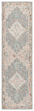 Safavieh Anatolia 301 Hand Tufted Traditional Rug Grey / Rust Wool and cotton