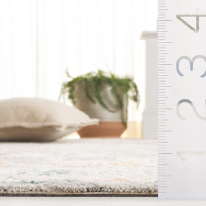 Safavieh Anatolia Majestic Traditional Area Rug - Hand-tufted Wool & Cotton Craftsmanship For Cozy Elegance Grey ,Rust Wool And Cotton An301f-6sq