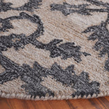 Safavieh Anatolia 401 Hand Tufted Transitional Rug Beige / Black Polyester Pile