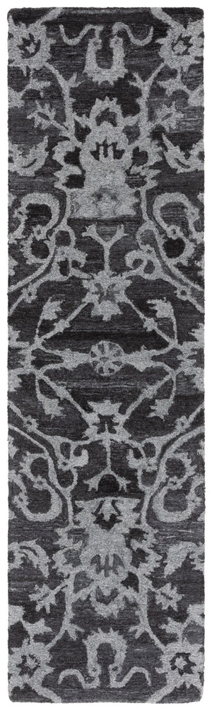 Safavieh Anatolia 401 Hand Tufted Transitional Rug Grey Polyester Pile