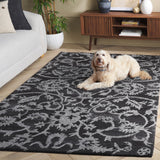 Safavieh Anatolia 401 Hand Tufted Transitional Rug Grey Polyester Pile