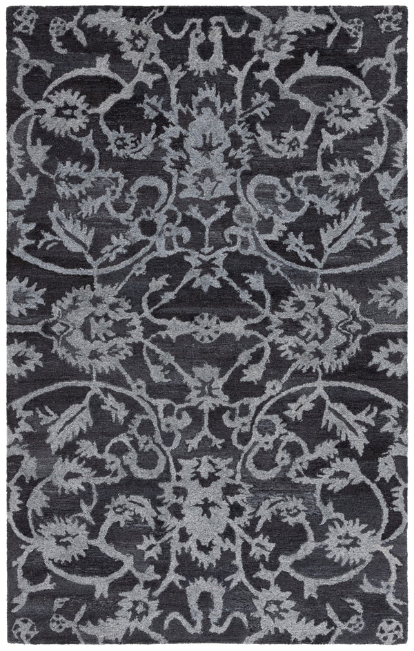 Safavieh Anatolia 401 Hand Tufted Transitional Rug Grey Polyester Pile