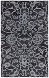 Safavieh Anatolia 401 Hand Tufted Transitional Rug Grey Polyester Pile