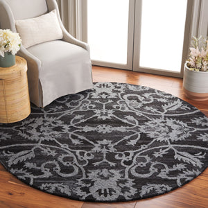 Safavieh Anatolia 401 Hand Tufted Transitional Rug Grey Polyester Pile