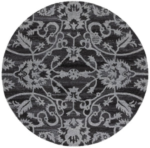 Safavieh Anatolia 401 Hand Tufted Transitional Rug Grey Polyester Pile