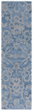 Safavieh Anatolia 401 Hand Tufted Transitional Rug Blue / Grey Polyester Pile