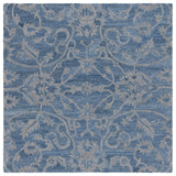 Safavieh Anatolia 401 Hand Tufted Transitional Rug Blue / Grey Polyester Pile