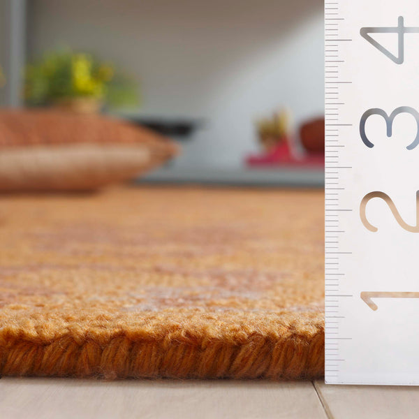 Safavieh Anatolia 401 Hand Tufted Transitional Rug Rust Polyester Pile