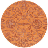 Safavieh Anatolia 401 Hand Tufted Transitional Rug Rust Polyester Pile