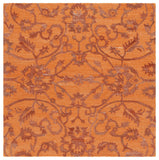 Safavieh Anatolia 401 Hand Tufted Transitional Rug Rust Polyester Pile