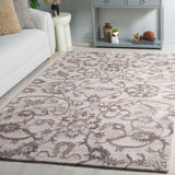 Safavieh Anatolia 401 Hand Tufted Transitional Rug Ivory / Brown Polyester Pile