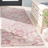 Safavieh Anatolia 401 Hand Tufted Transitional Rug Light Pink Polyester Pile