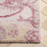 Safavieh Anatolia 401 Hand Tufted Transitional Rug Light Pink Polyester Pile