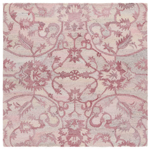 Safavieh Anatolia 401 Hand Tufted Transitional Rug Light Pink Polyester Pile