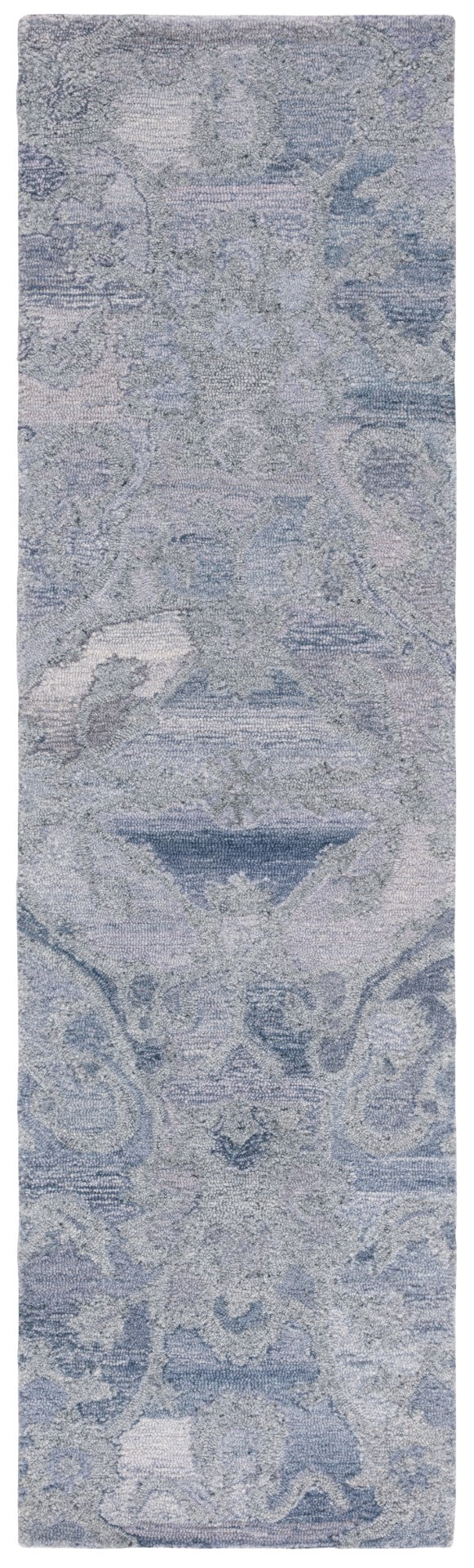 Safavieh Anatolia 401 Hand Tufted Transitional Rug Violet / Purple Polyester Pile