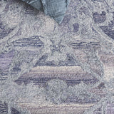 Safavieh Anatolia 401 Hand Tufted Transitional Rug Violet / Purple Polyester Pile