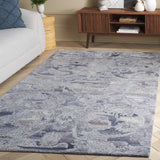 Safavieh Anatolia 401 Hand Tufted Transitional Rug Violet / Purple Polyester Pile